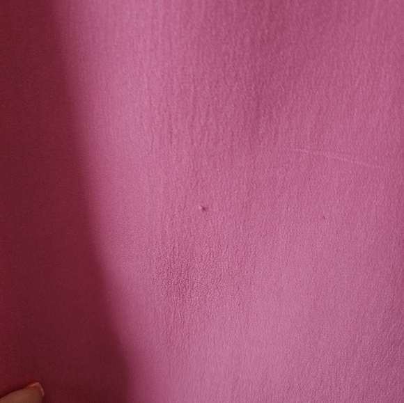 NWOT Design Assets Silk Pink Tank Top - Picture 3 of 7